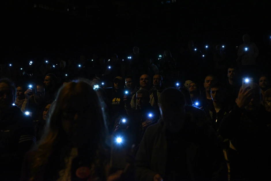 Protest ispred Informera