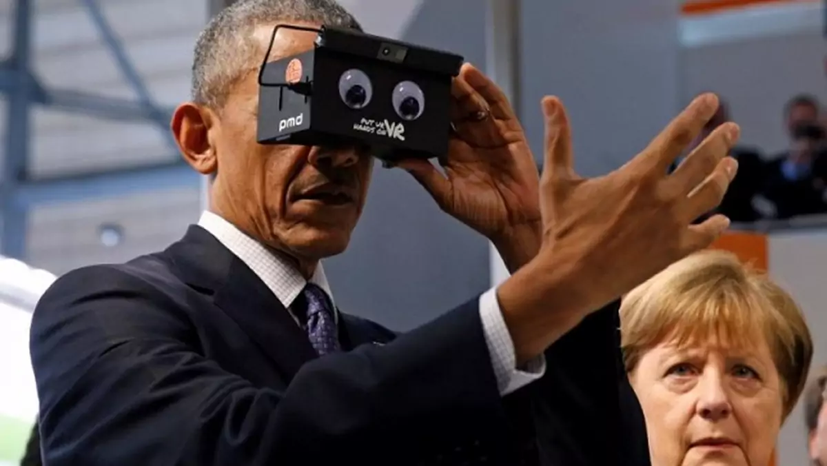 Miesiąc z VR: Obama w śmiesznych goglach VR, Huawei konkurencją dla Samsunga, a Samsung dla Oculus Rift i HTC Vive