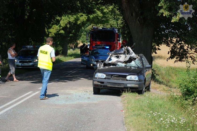 Wypadek w Łebieńskiej Hucie