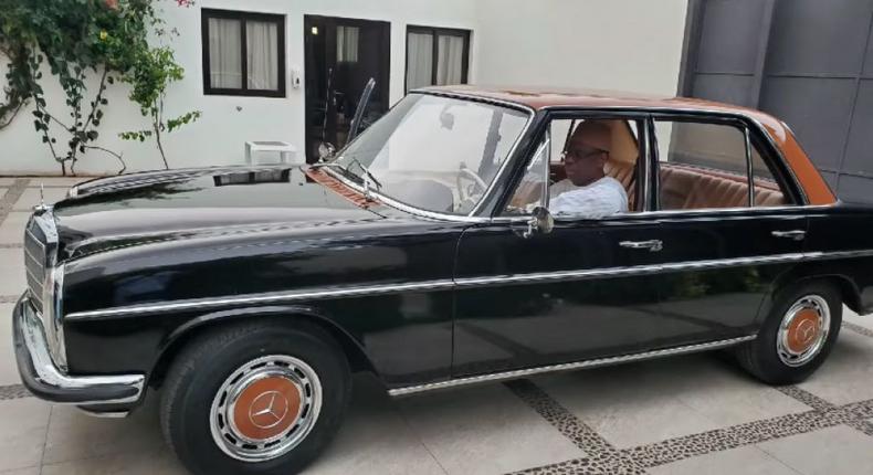 Le président Macky Sall est passionné de véhicules de collection
