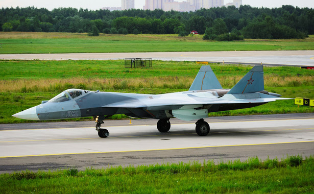 Rosyjskie myśliwce przyszłości trafiły do Syrii? Su-57 przyłapane na filmie