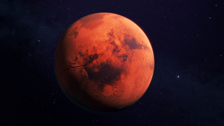 Mars - spokojna planeta