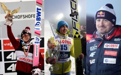 Trzej królowie czterech skoczni! Kubacki, Stoch i Małysz