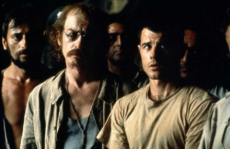 John Hurt i Brad Davis w filmie "Midnight Express"