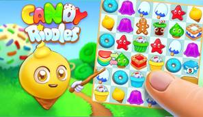 Candy Riddles  Free Match 3 Puzzle - 1280x720