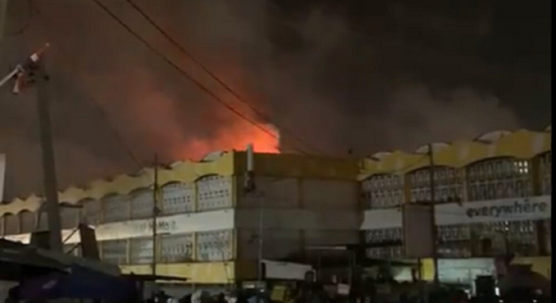 Video: Kaneshie Market gutted by fire
