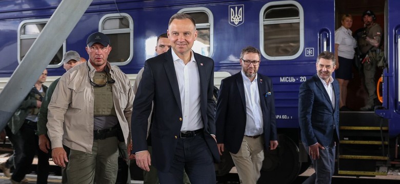 Andrzej Duda z wizytą w Kijowie. Spotka się z Wołodymyrem Zełenskim