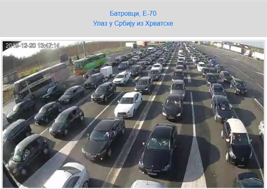 Dugačke kolone i na Batrovcima