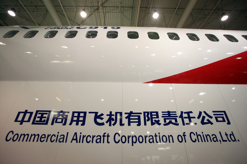 Chiński samolot C919 wyprodukowany przez konsorcjum COMAC (7)