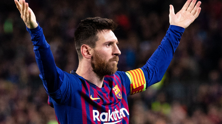 Messi csúcsformában van / Fotó: Northfoto
