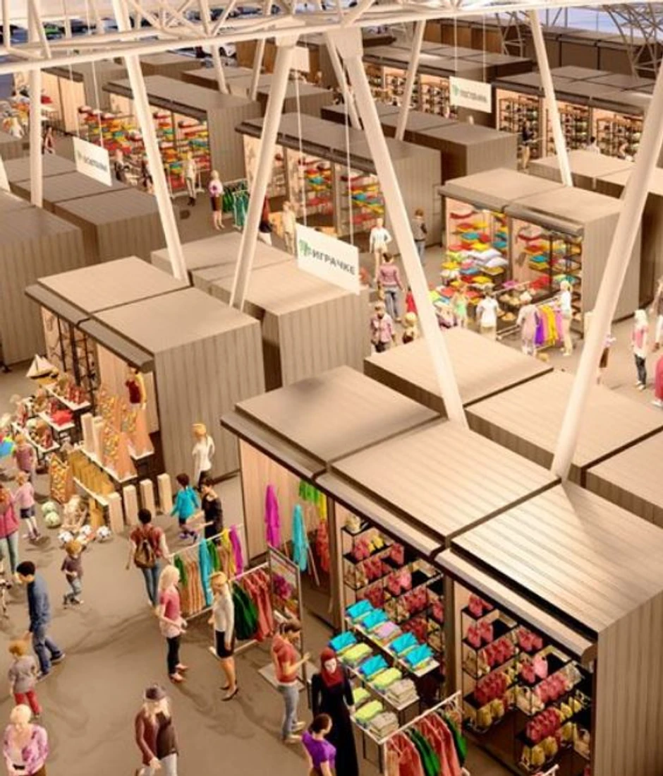 Otvoreni tržni centar-  deo za igračke