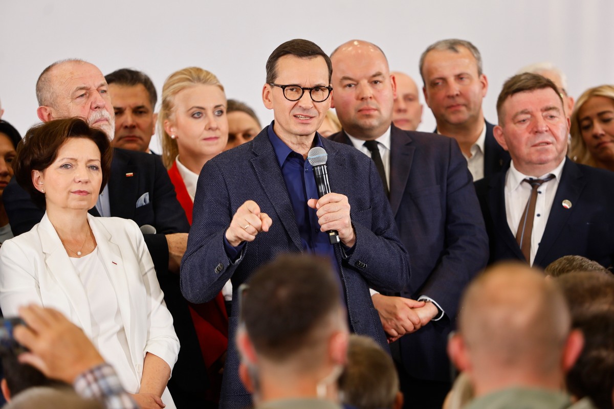 Mateusz Morawiecki, Marlena Maląg, Jan Dziedziczak, Jan Mosiński, Katarzyna Sójka