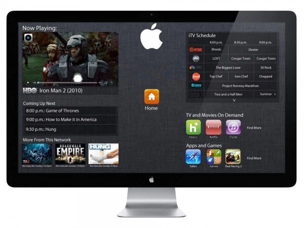 Czy tak może wyglądać Apple iTV?