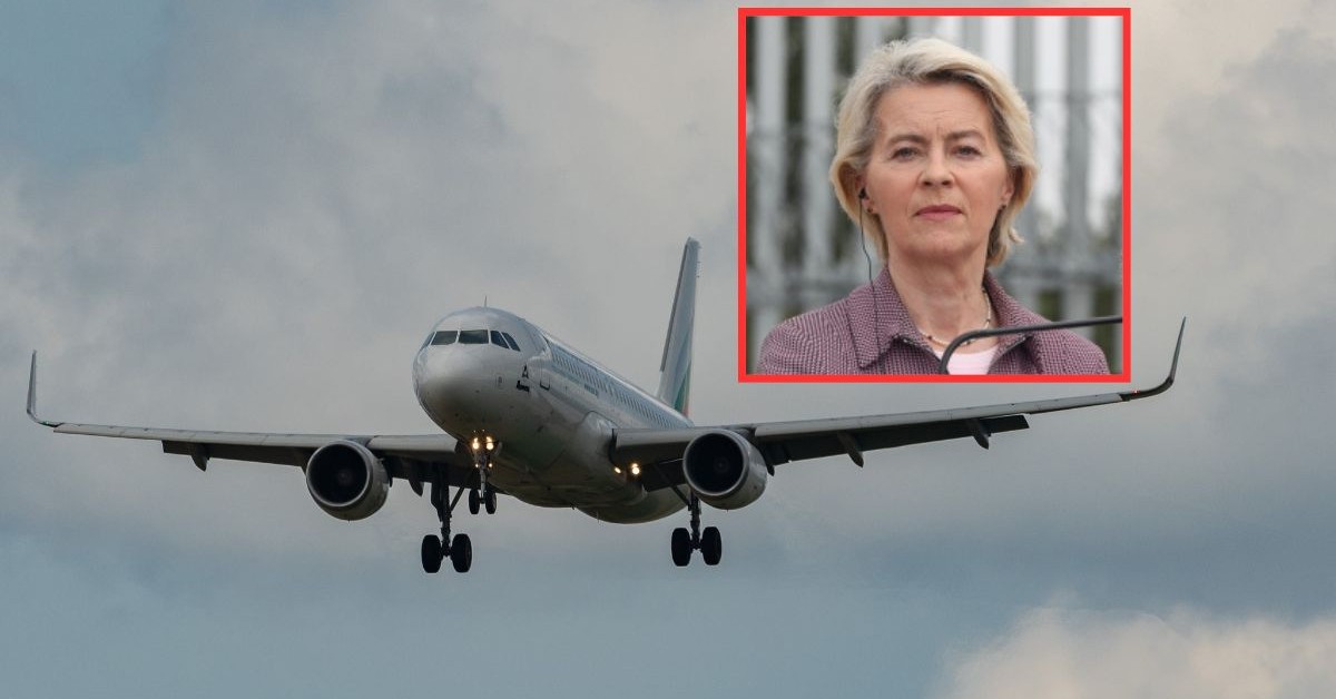 Problemy samolotu szefowej KE. "To była rosyjska operacja"