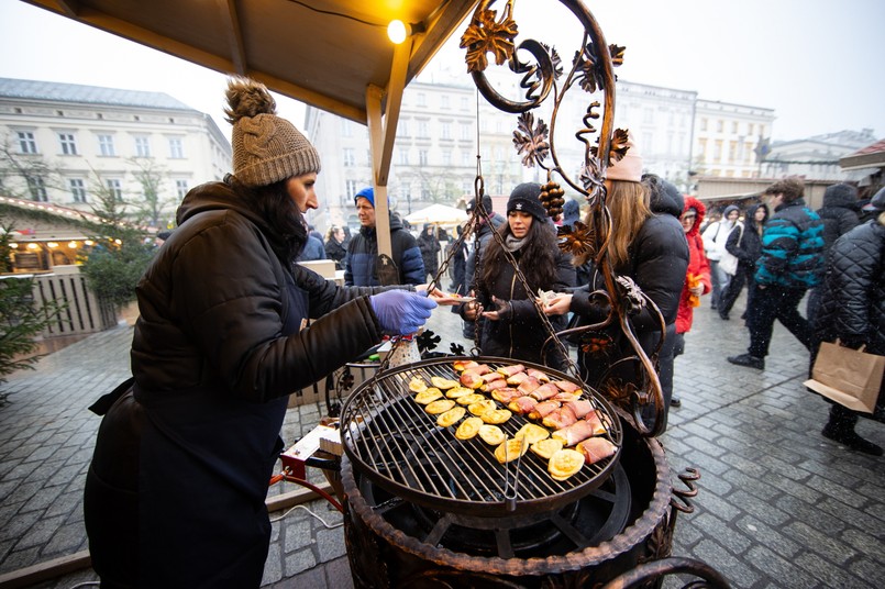 jarmark, kraków, boże narodzenie