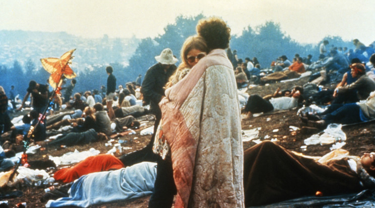 A legelső Woodstock Fesztivál beírta magát a történelemkönyvekbe, az akkori pillanatok pedig meglepően sok hasonlóságot mutatnak az idei Sziget mozzanataival / Fotó: Northfoto