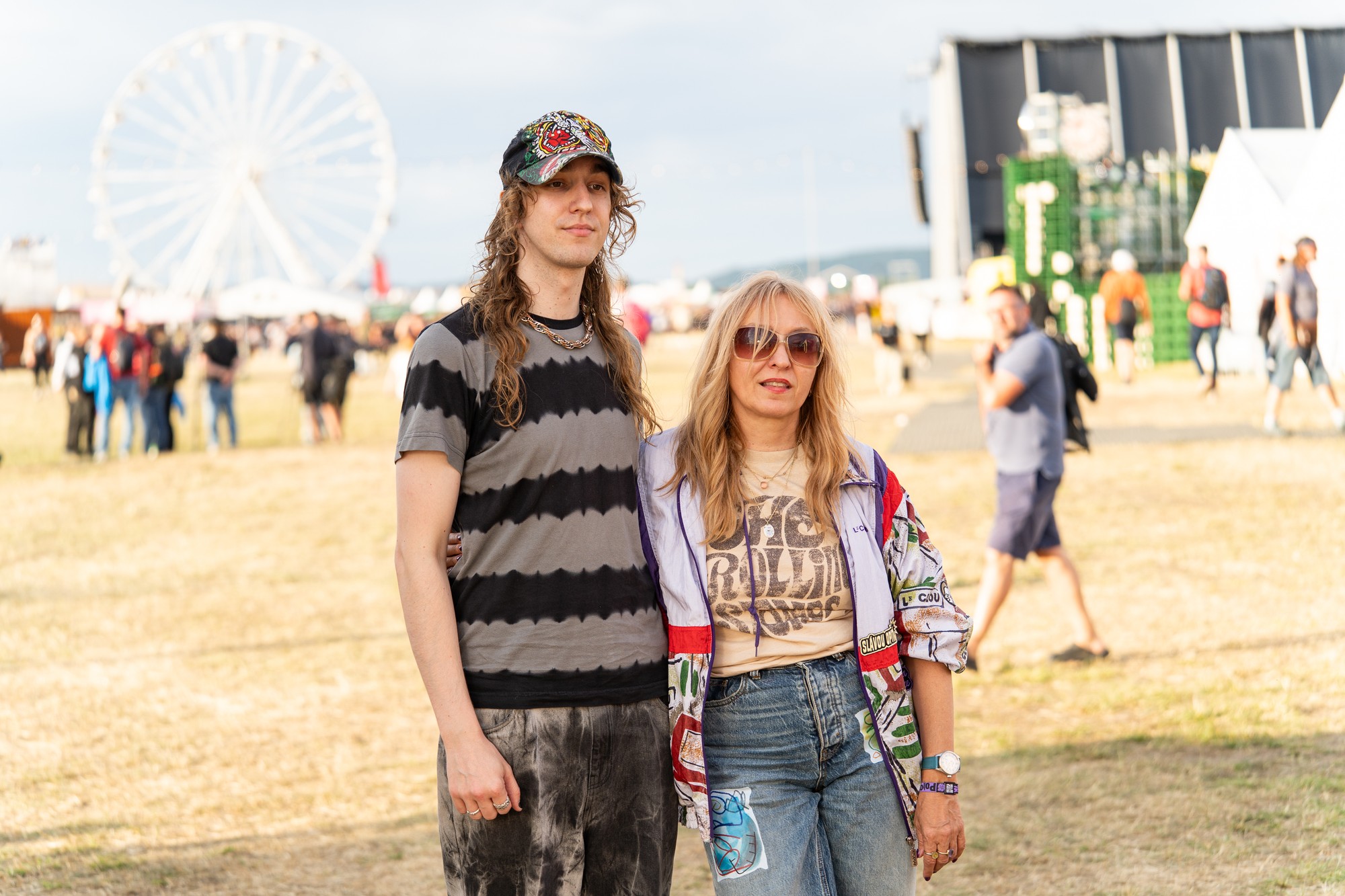 Festival Pohoda 2025 - David Žbirka a Kateřina Žbirková.