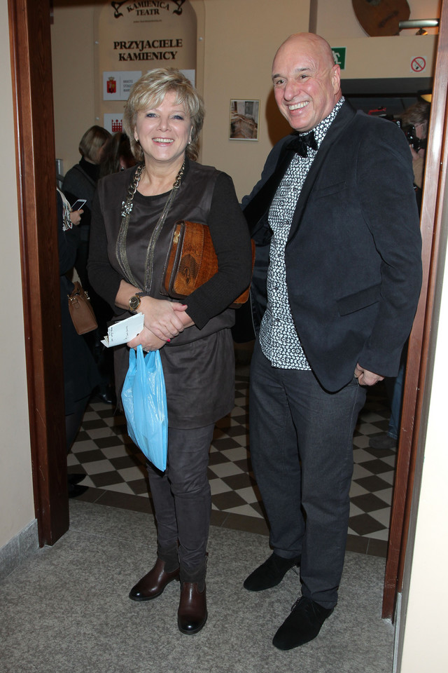 Dorota Kamińska i Cezary Harasimowicz