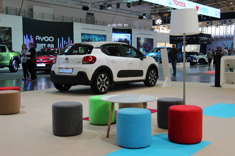 Citroen C3 Elle podczas Poznań Motor Show