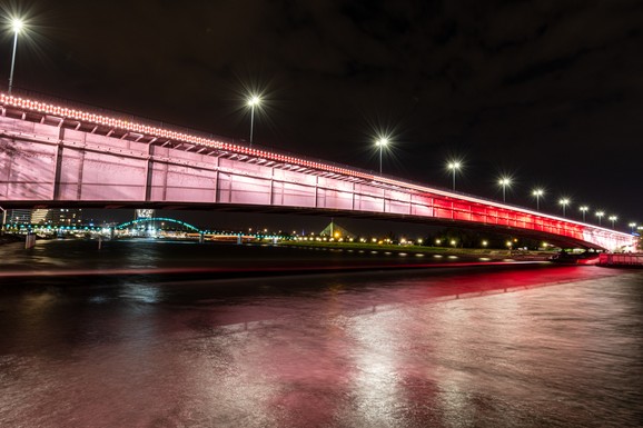 (FOTO) Beograđanin usred noći izvukao grdosiju od 100 KILA: Borba je bila surova, a kad su videli ŠTA JE ISPLIVALO ispod Brankovog mosta zanemeli su!