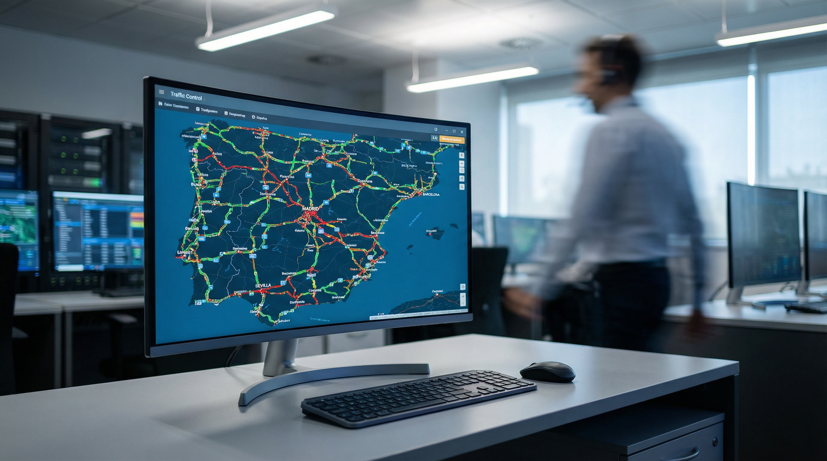 22,4 millones de viajes y mal tiempo: La DGT ofrece mapa en tiempo real