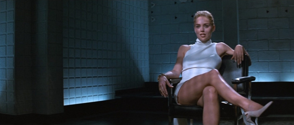 Sharon Stone w filmie "Nagi instynkt", reż. Paul Verhoeven