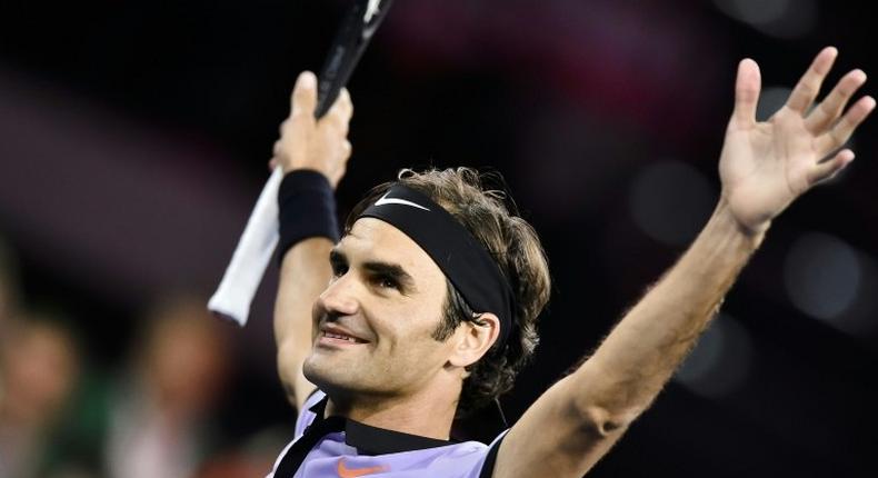 Swiss tennis superstar Roger Federer, pictured on April 10, 2017, told the Tennis Channel he plans to play at Roland Garros for the first time since 2015