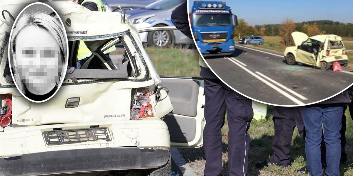 Tragiczny wypadek w Chmielowie. Po zderzeniu z tirem życie straciła Anna. Kobieta wiozła właśnie swoją 11-letnią córkę na szkolną akademię.