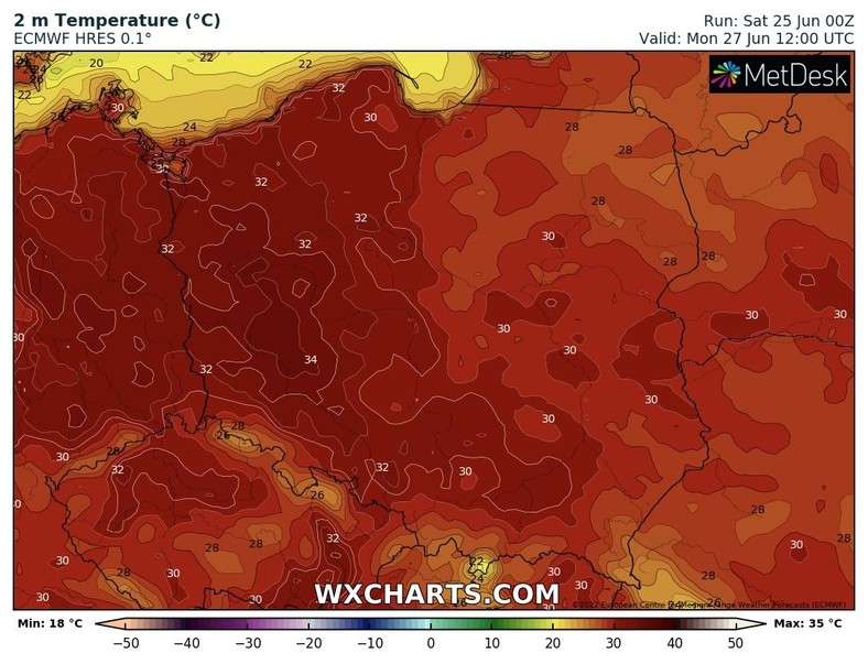 Upał będzie się z dnia na dzień nasilał