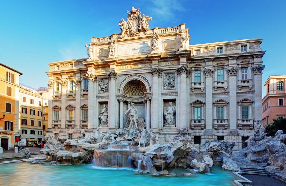 Najznámejšia fontána Ríma - Fontana di Trevi