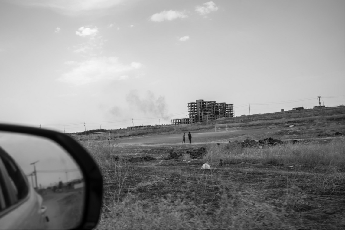 Okolice obozu Domiz, tzw. małej Syrii, gdzie mieszka ponad 30 tys. ludzi