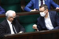 Mateusz Morawiecki i Jarosław Kaczyński