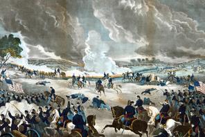 American Civil War 1861-1865: Battle of Gettysburg 1-3 July 1863, ending Lee's invasion of the North