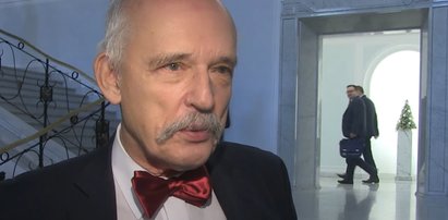 Korwin-Mikke o proteście opozycji: Powinni być karani dietami