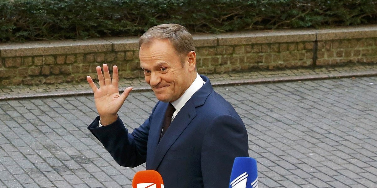 Donald Tusk, szef Rady Europejskiej