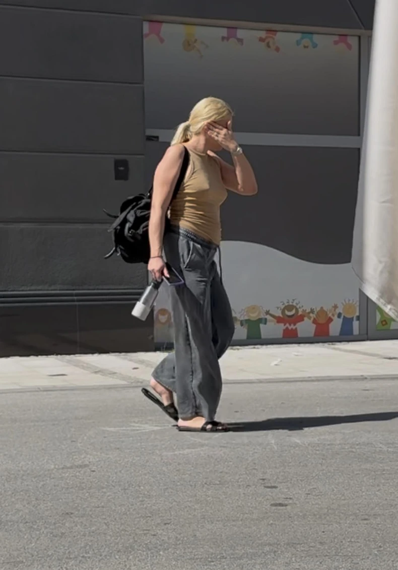 Prve slike trudne Milice Todorović