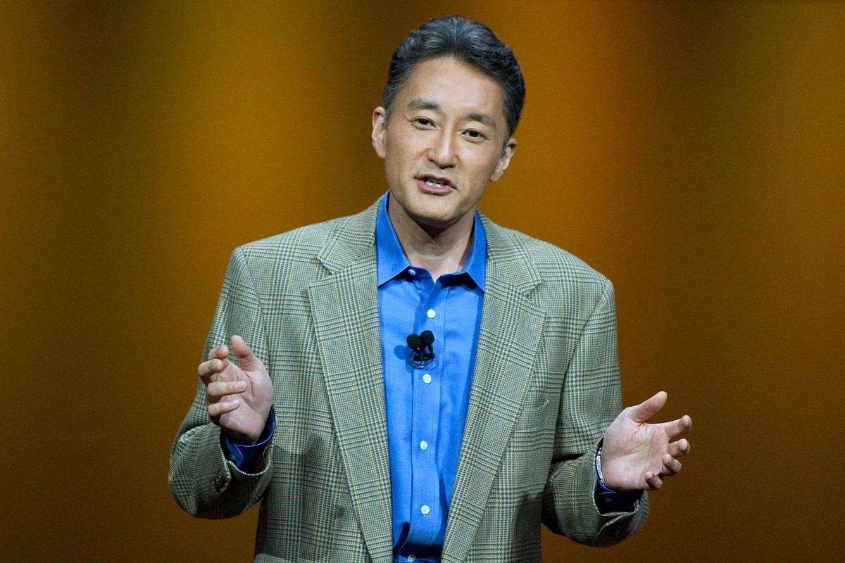 Kazuo Hirai, prezes Sony Computer Entertainment.