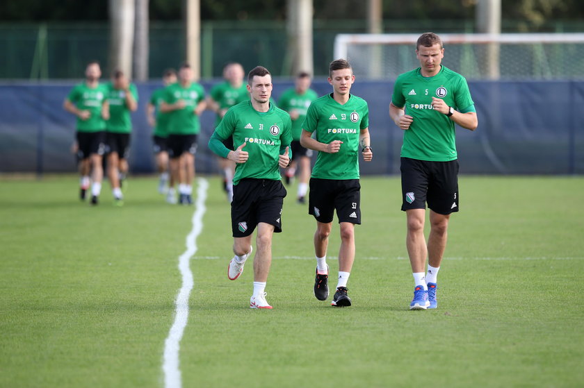 Pilka nozna. Ekstraklasa. Legia Warszawa. Trening. 11.01.2018