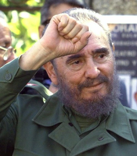 Fidel Castro, fot. AFP
