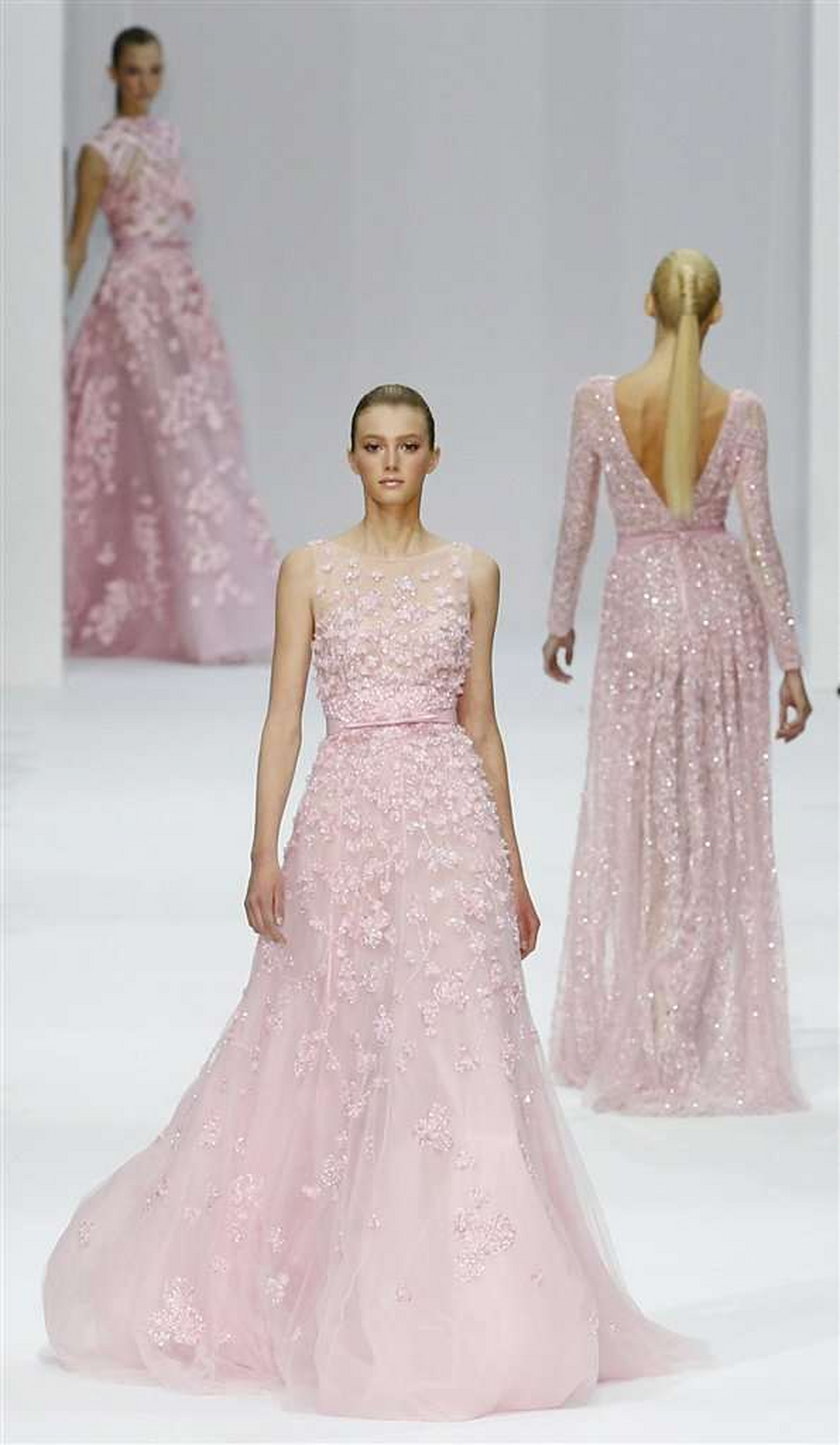 Elie Saab haute couture wiosna lato 2012