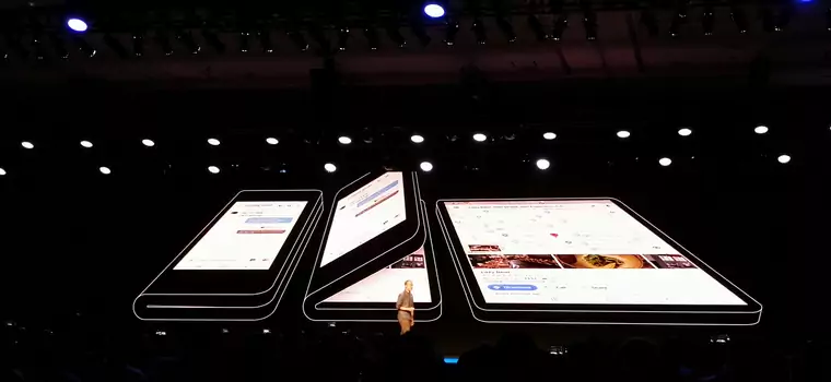 Samsung prezentuje elastyczny ekran Infinity Flex, nowy interfejs użytkownika One UI oraz prototyp składanego smartfona