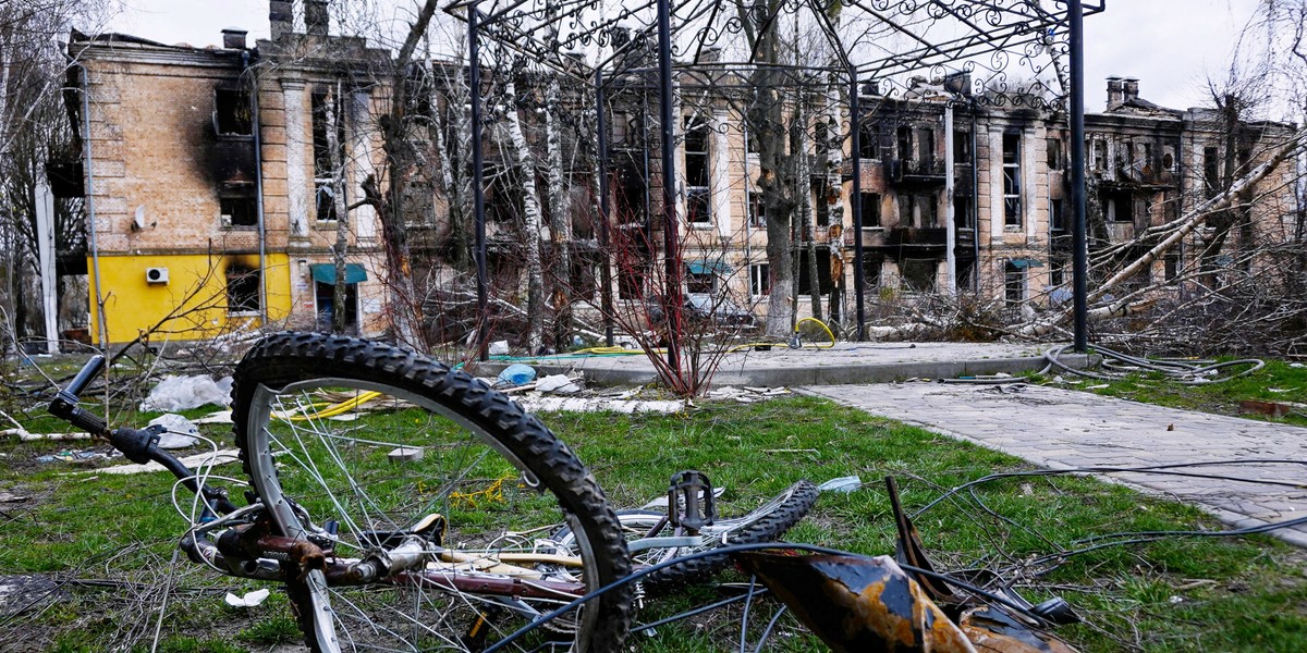 Skala zniszczeń w Ukrainie jest ogromna.