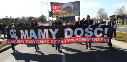 Tysiące ludzi protestowało w Mielcu. Chcą czystego powietrza