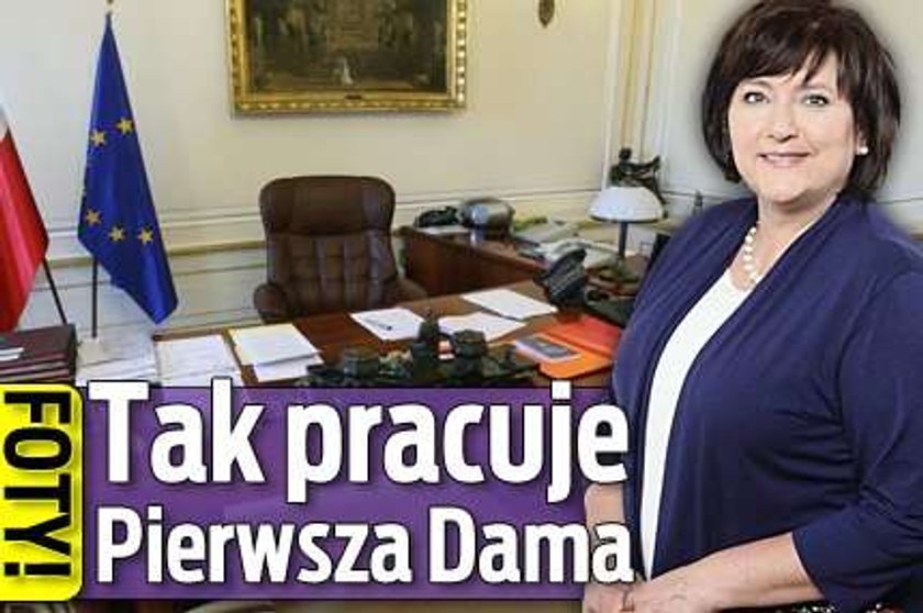 Tak pracuje Pierwsza Dama. ZDJĘCIA