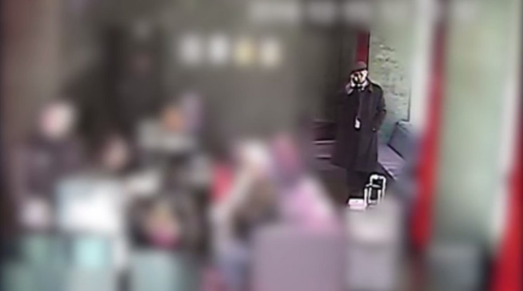 Angyalföldi hotelből lopott – videóval keresik a zsaruk /Fotó: Police.hu