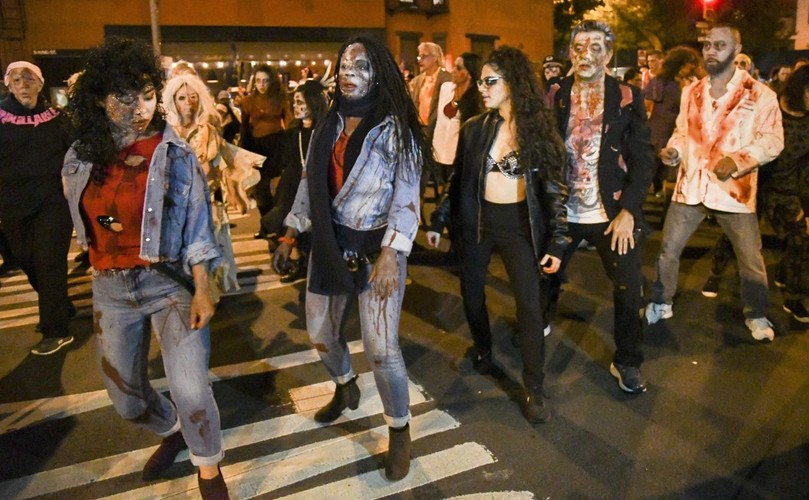 Parada z okazji Halloween w Nowym Jorku