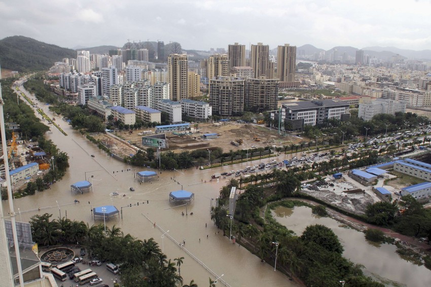 Poplavljene ulice Guiganga