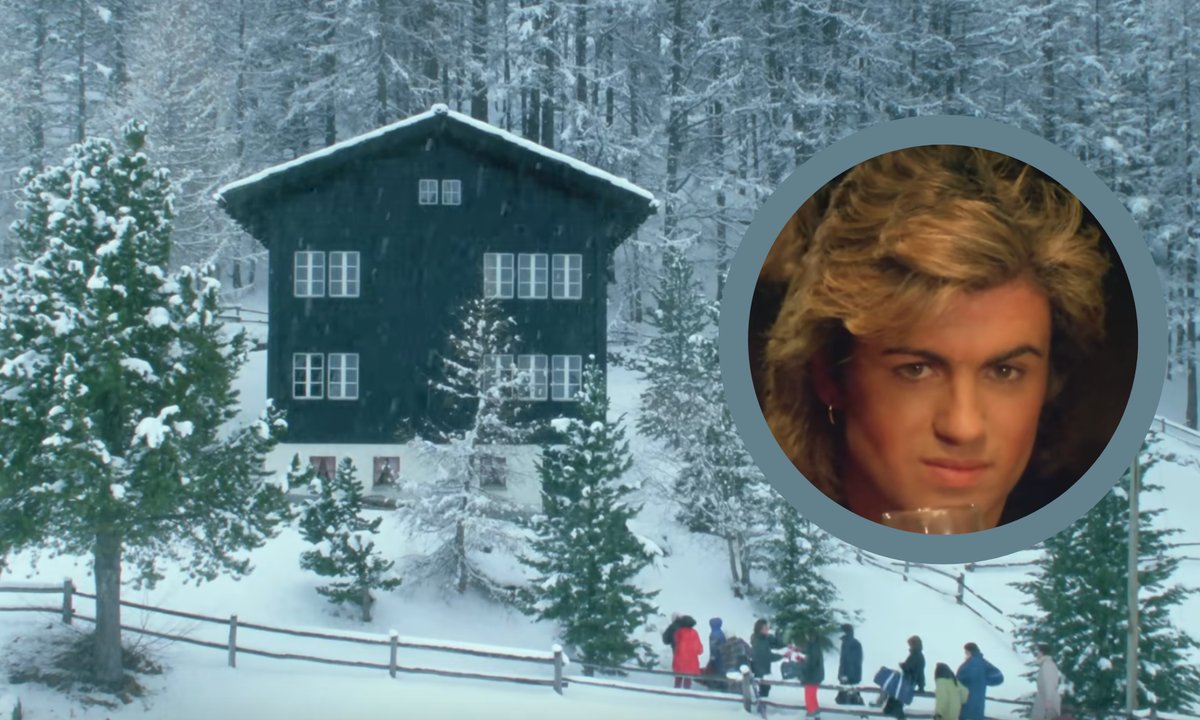 To tu kręcili teledysk do "Last Christmas". Domek stoi do dziś. Bardzo się zmieniło?