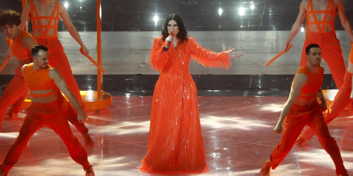 Eurowizja 2022. Laura Pausini to jedna z prowadzących finał w Turynie. Kto jej partneruje?