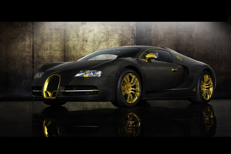 Mansory Bugatti Veyron 16.4 LINEA Vincero dOro opływa w złocie